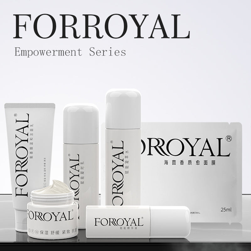 FORROYAL Empowerment Series — the full skincare range