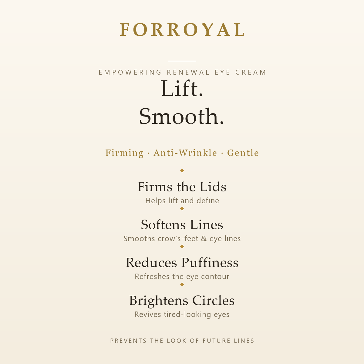 Empowering Renewal Eye Cream