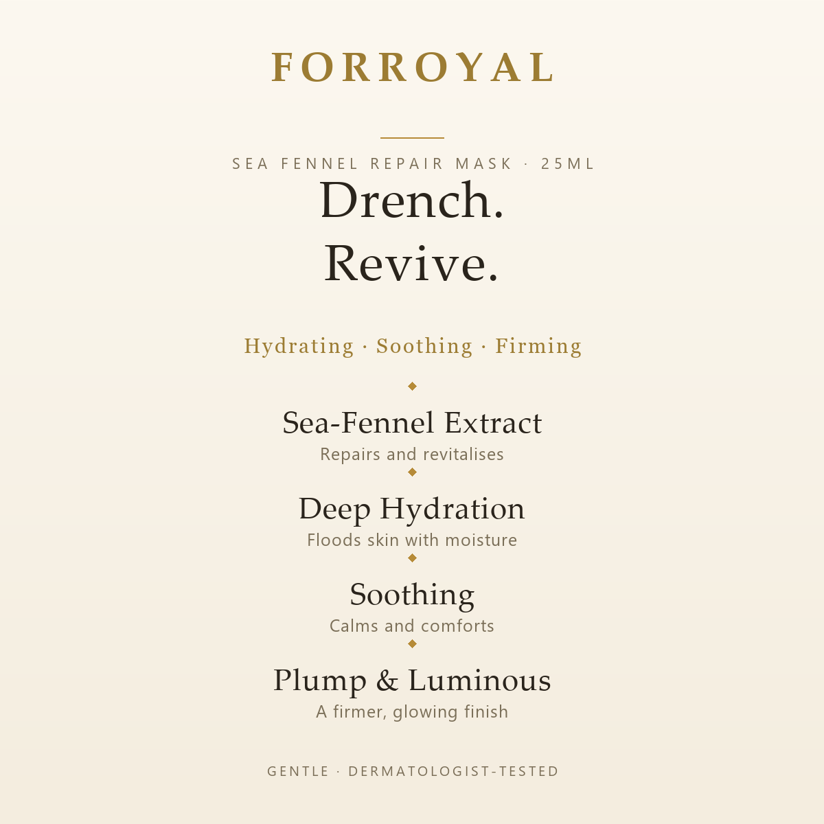 Sea Fennel Repair Mask